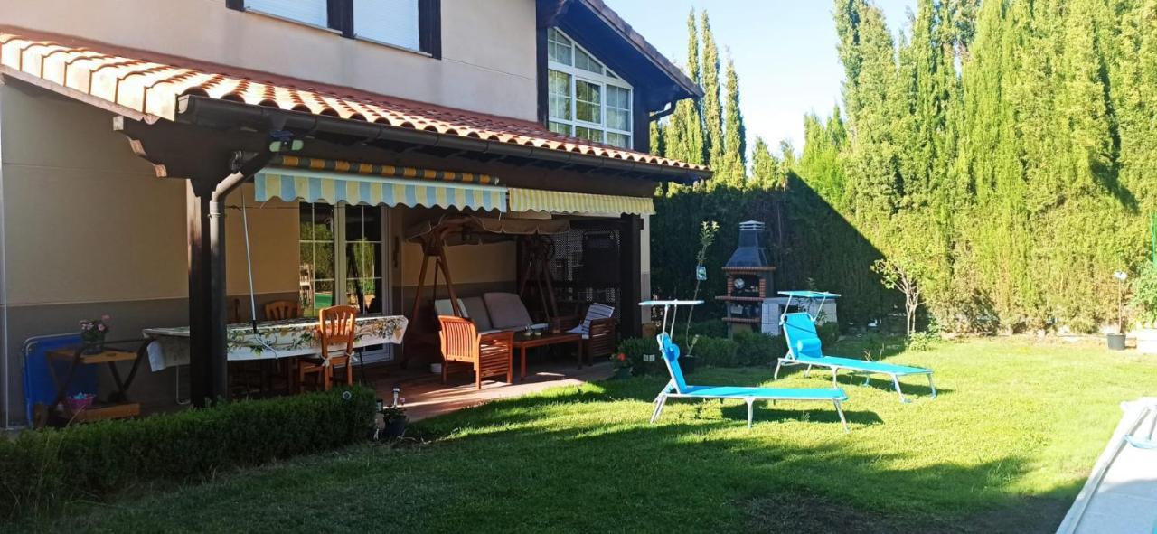Villa Vivienda El Olivo Con Piscina Privada Y Jardin. Ayegui Exterior foto